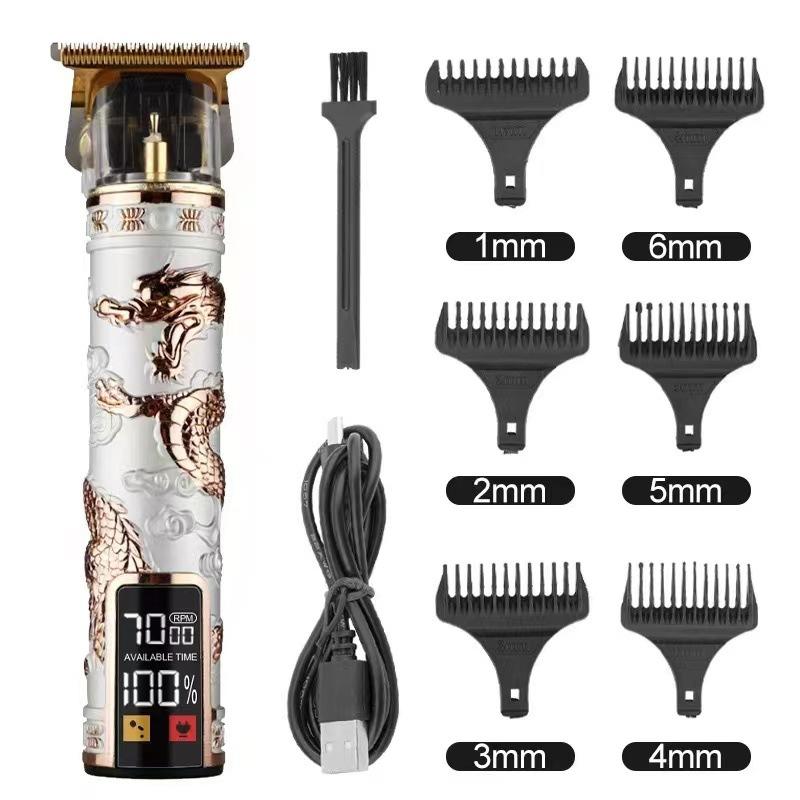 Hair Clipper Three Speed Regulation Smooth Head Electric Push Oil Head Electric Push Hair Salon Shaver Hair Clipper
