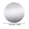 300pcs/roll Round Silver Scratch Off Stickers, 1 Inch Scratch Off Labels Sticker for Party Activity Favors Stationery Sticker.