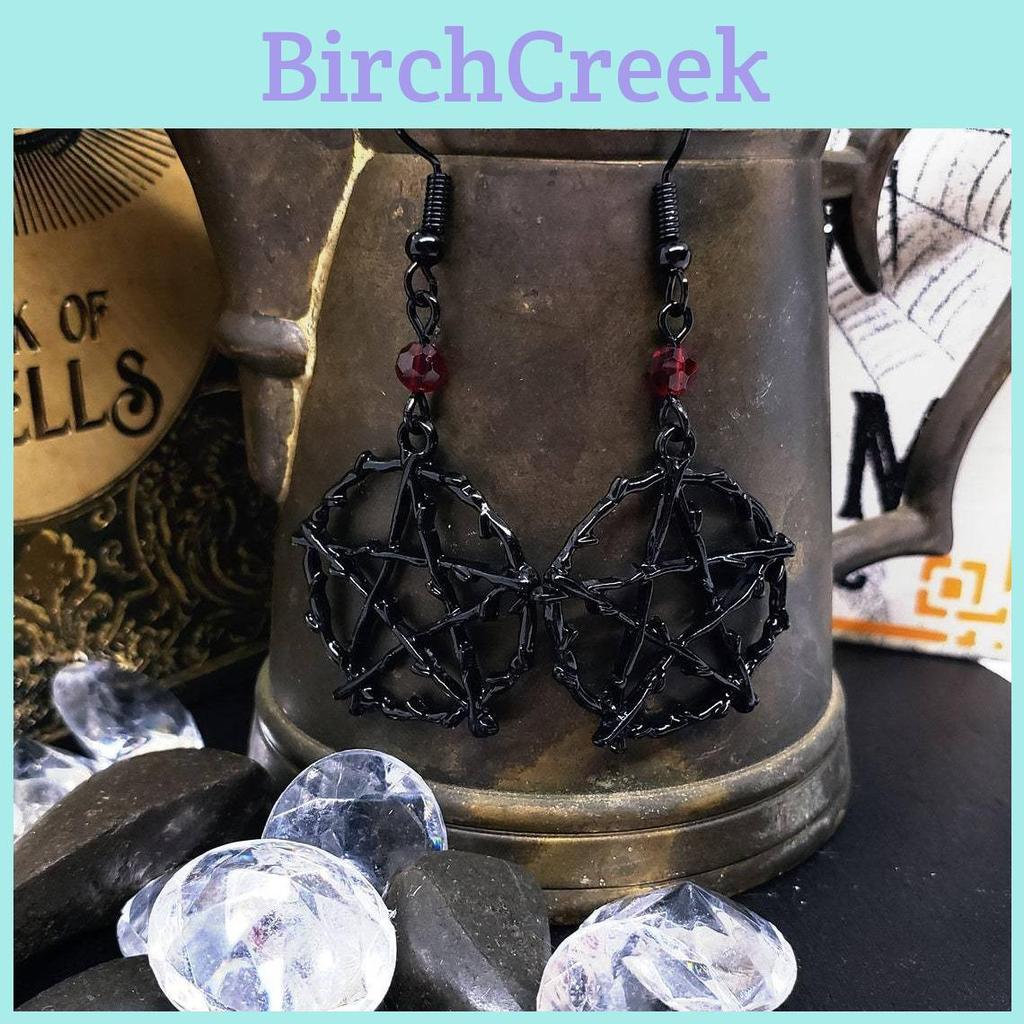 Geometric Star Alloy Earrings For Women Cool Style