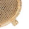 Oval Fruit Serving Tray Gold Decorative Food Platter Dessert Display Plate  Party Decoration