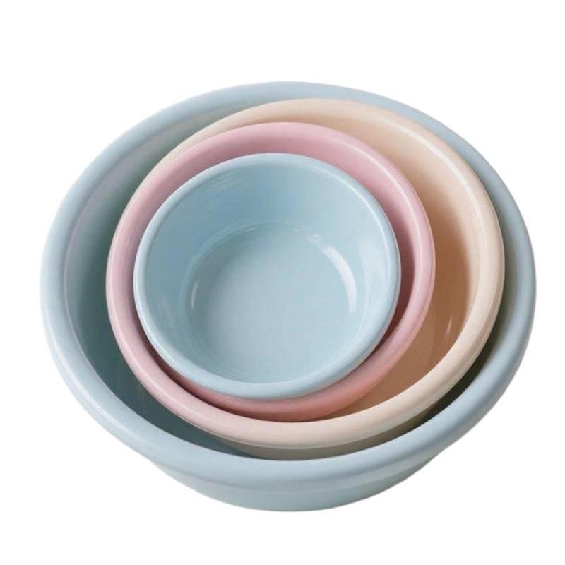 Large Durable Multi-Purpose Plastic Wash Basin for Dorms and Babies