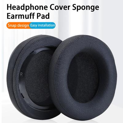 Headset Earmuffs Breathable Cozy Wear Solid Color Soft Ear Cushion Protective Accessories Wireless Headphone Replacement Ear Pad for Philips