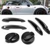 Door Handle And Fuel Tank Cap Cover For MINI Cooper S R50 R53 R55 Car Door Handle Replacement Auto Accessories Exterior Parts