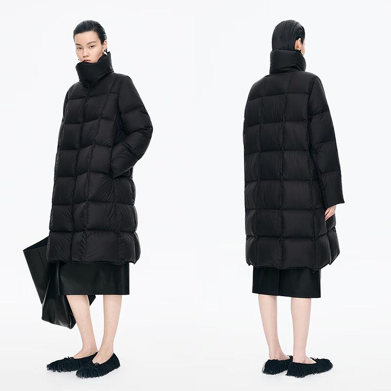 JNBY Women's A-line Stand Collar Goose Down Jacket