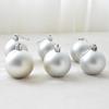 NUCHI Shiny Matte Christmas Ornaments - Hanging Tree Balls for Holiday Decor.