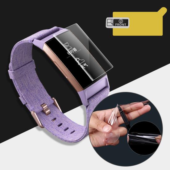 3Pcs Precise TPU Explosion-proof Full Screen Protector for Fitbit Charge 2/3