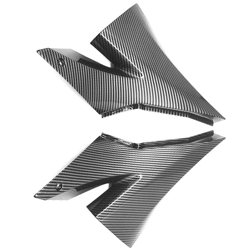 A16P-Motorcycle Fuel Tank Side Trim Cover Fairing Panel Fairing Cowl Protect For KAWASAKI NINJA ZX10R ZX-10R ZX10R 2004 2005