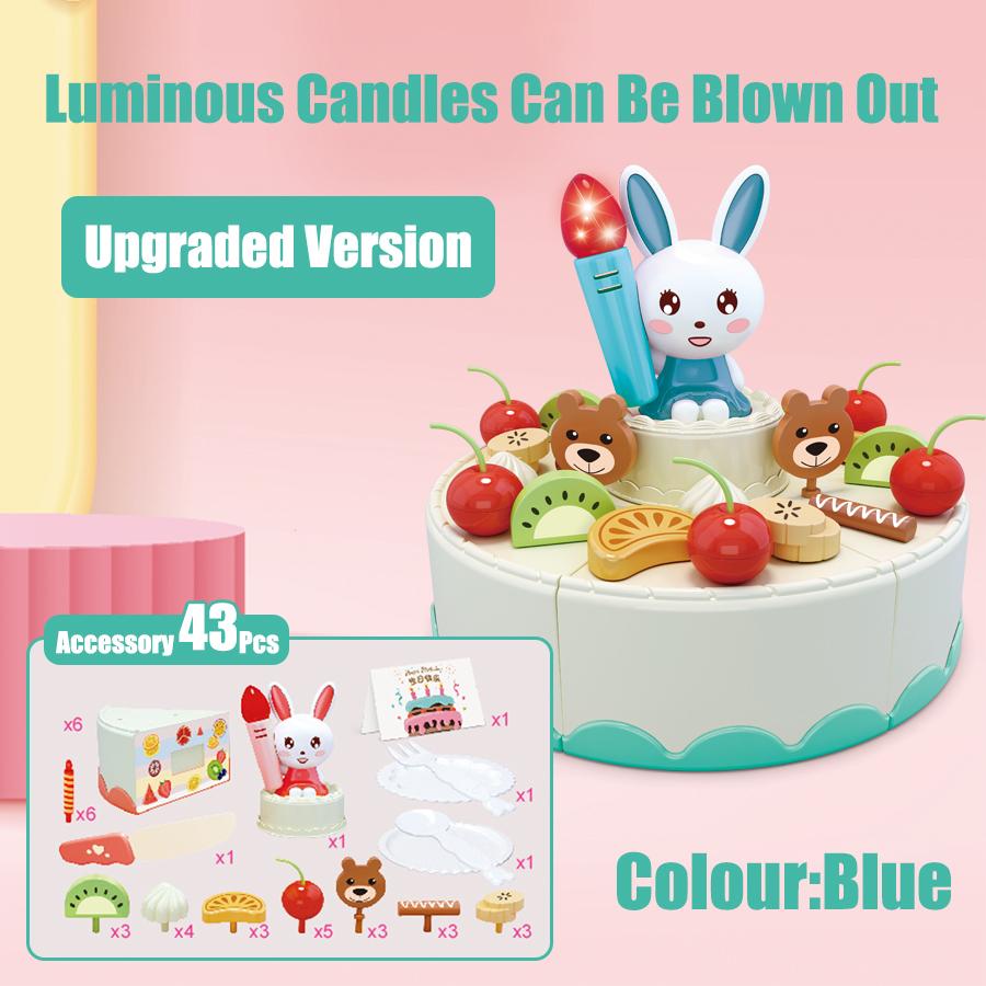 High Quality Christmas Gifts for Girls Kids Kitchen Cooking Toy Set Play Food With Pots Pans Cookware Play Role Playing Toys