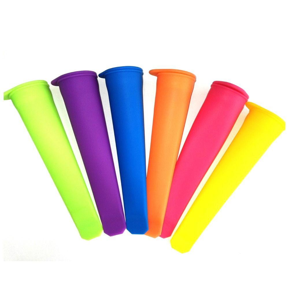 

6Pcs Ice Cube Makes Ice Cream Mold 6 Inch Popsicle Molds Bar Accessories Lolly Mould