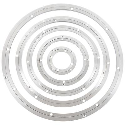 Těžké hliníkové otočné ložisko 5/8/10/12/14/16 palců Design Lazy Susan Hliníkové kuličkové ložisko Otočná ložiska Otočná deska