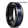 European & American Style Men's Titanium Stainless Steel Dragon Ring with Diamond Pattern