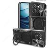 Slide Lens Armor Funda for Honor X6C 4G Case for Honor X8C X6B X8B 200 Smart Play 60 Plus Case Magnetic Ring Stand Holder Cover