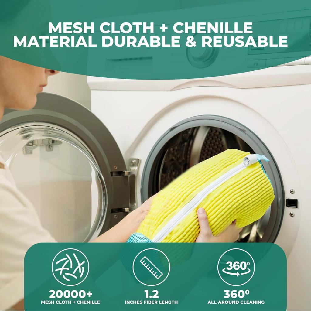Laundry Bag Shoe Washing Bag Padded Net Protector For Fluffy Fibers Polyester Machine Friendly Drying Wash Bags For Shoes