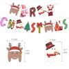 Christmas Banner Christmas Tree Ornaments Merry Christmas Decoration For Home Santa Claus Pendant Xmas Gifts New Year 2025 Gift