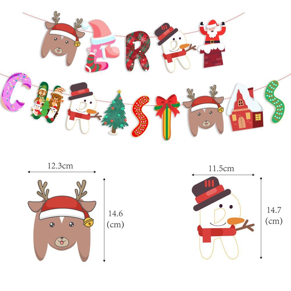 Christmas Banner Christmas Tree Ornaments Merry Christmas Decoration For Home Santa Claus Pendant Xmas Gifts New Year 2025 Gift