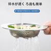 Stainless Steel Drain Strainer, 8cm-11cm, Kitchen Sink Drain Filter, Basket-Style Sink Strainer, Kitchen Garbage Drain