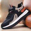 Vyriški šiltu pamušalu odiniai laisvalaikio sportiniai bateliai rudeniui-žiemai, gump stiliaus tėčio bėgimo universalūs apavai.