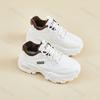 Women's Platform Shoes Winter 2026 Fashion Warm Plush Lace Up Chunky Sneakers Outdoor Walking  Warm Increase Casual Shoes
