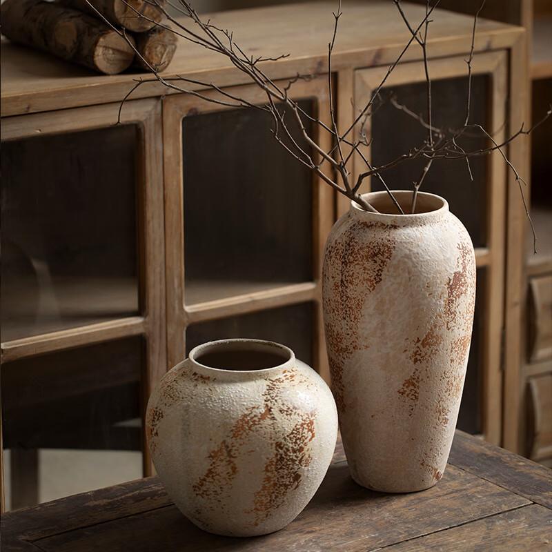 Mi Ling New Chinese Style Mottled Ceramic Vase