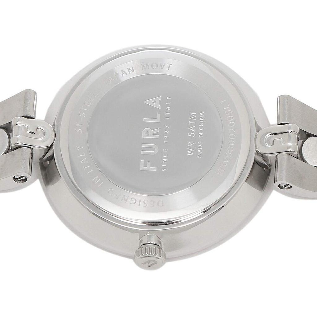 Watch Logolinks 34 MM Quartz White Silver FURLA WW00002005L1 Compatible with A4 [Furla] Women's [Product]