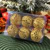 6pcs 6cm Christmas Tree Balls Christmas Baubles Pendants Christmas Tree Pendant Christmas Ball