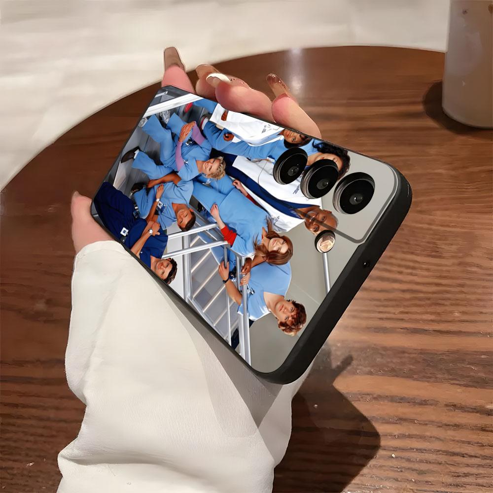 Hot TV Greys Anatomy Phone Case For Samsung S26 S25 S24 FE S23 S22 S21 Plus S20 Ultra Note20Ultra Black Soft Shell