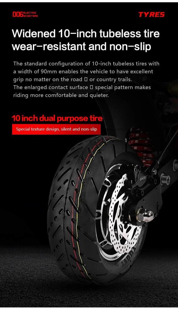 BOYUEDA Q7Pro Escooter 3200W Dual Motor 52V19AH Battery Dual Drive 10 Inch Adult E-Scooter Silent Tire Foldable Electric Scooter Daily Commute