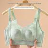 Seamless Sports Bra for Women: Large Bust Minimizer, Thin, Anti-Sagging, Lifting, Wire-Free, with Side Support for Summer.