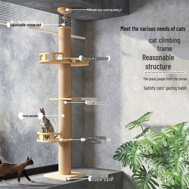 Aomengming Cat Climbing Tree with Observation Tower