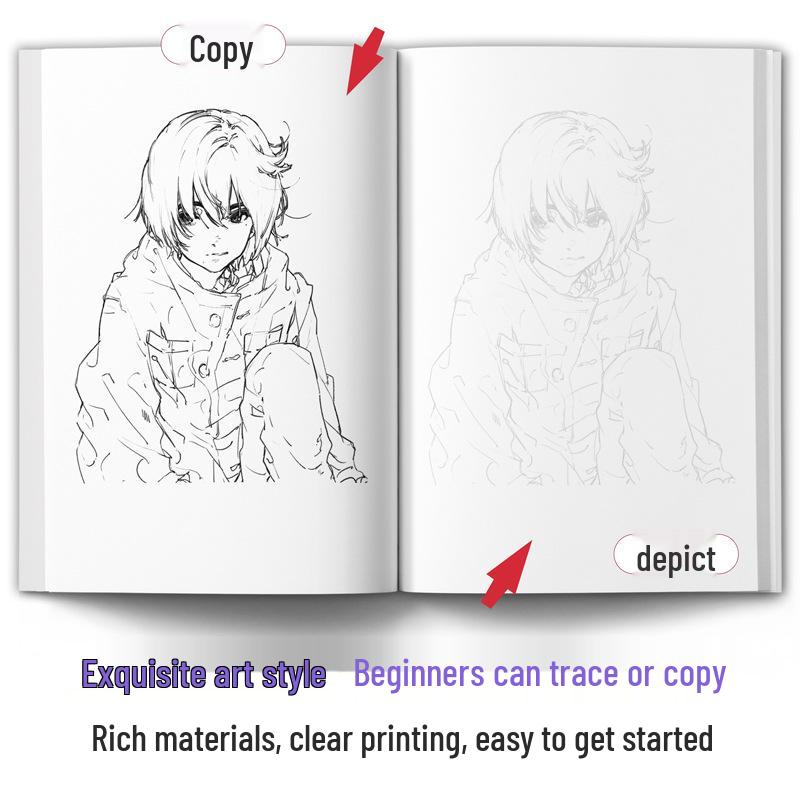 Návod na anime umění: Line Art & Průvodce barvením pro návrh postavy