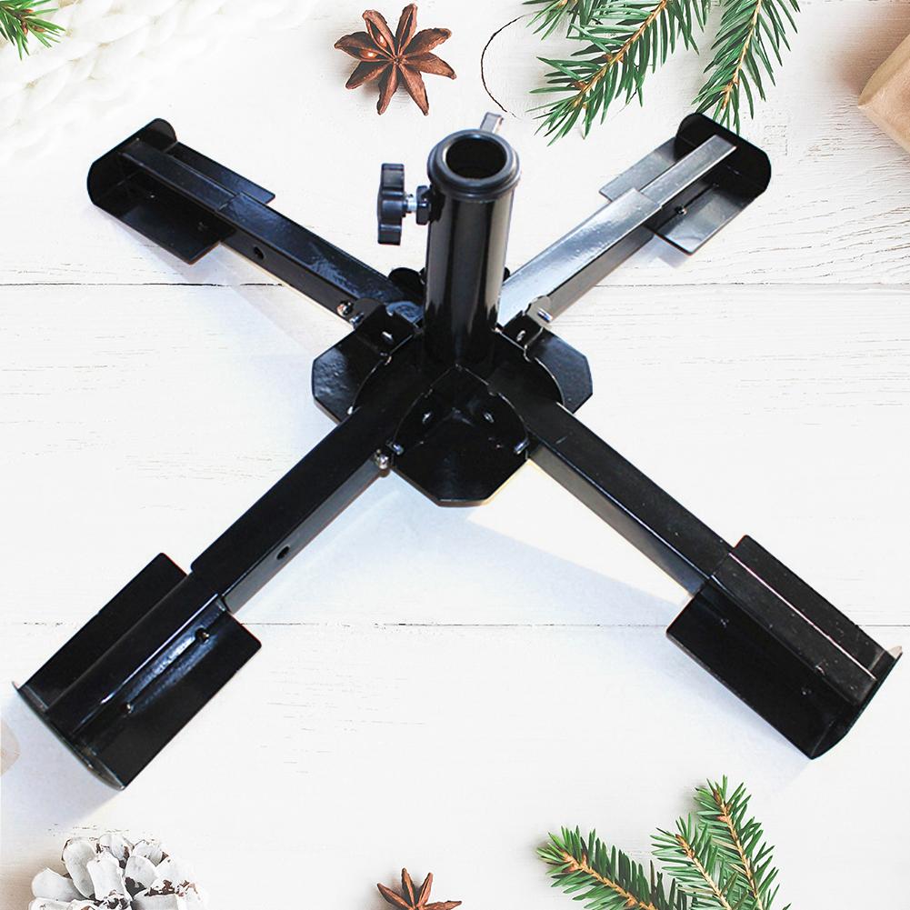 Christmas Tree Bottom Support Universal Christmas Snow Pine Tree Base Versatile for Xmas Tree Outdoor Umbrella