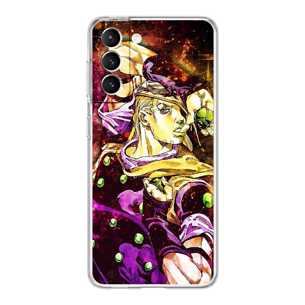 Husa de telefon Jojo Bizarre Adventure pentru Samsung Galaxy S22 5G S20 Ultra S21 FE 5G S10E S9 S8 S10 Plus Note 20 10 Husa din spate transparenta