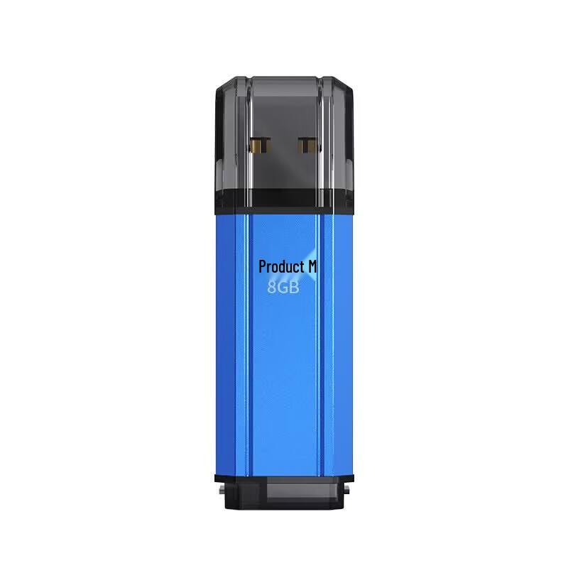 DM PD206 8GB Blue USB 2.0 Office Flash Drive (2-Pack)