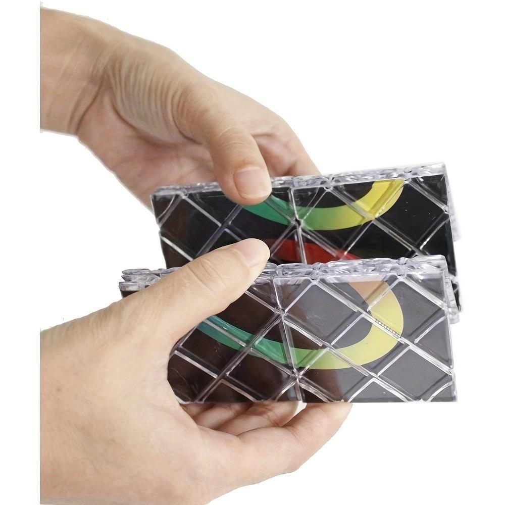 1 шт. Twisty Cubo Magician Professional Cube Classic Toys Cube Puzzle 8 панелей Складные — фото 8