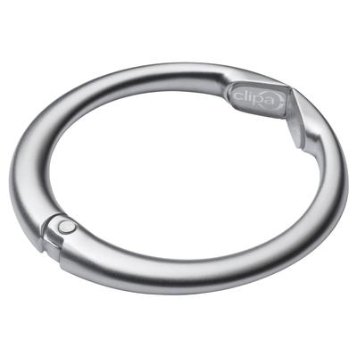 Clipper Bag Hanger 1274 Matte Silver