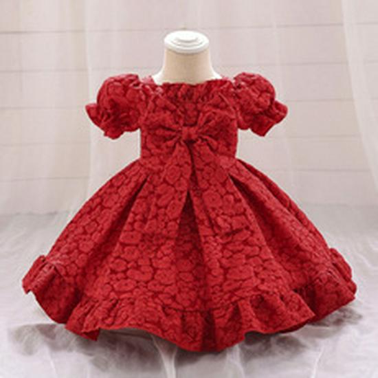 Children's Princess Bow Party Dress - Baby & Toddler Birthday Costume
