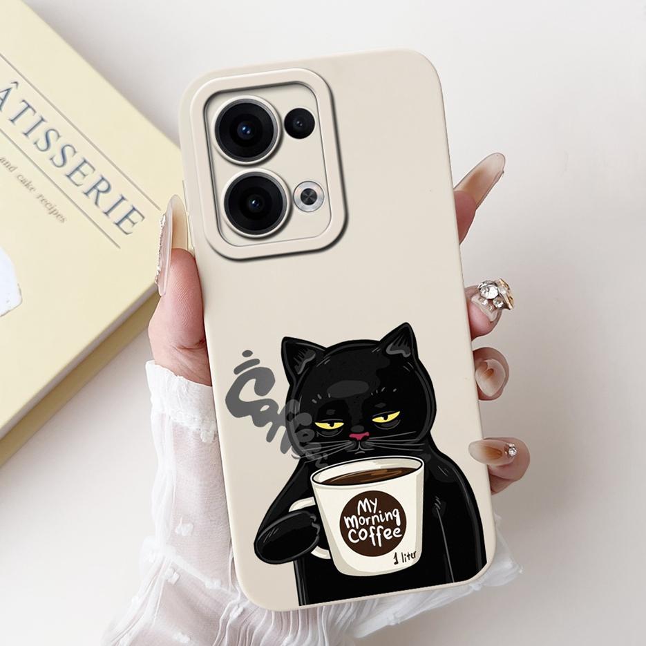 For Oppo Reno 13 Pro 5G Case CPH2697 Unique Fashion Cartoon Cover Soft Silicone Phone Case For Oppo Reno13 Pro Reno 13 5G Fundas