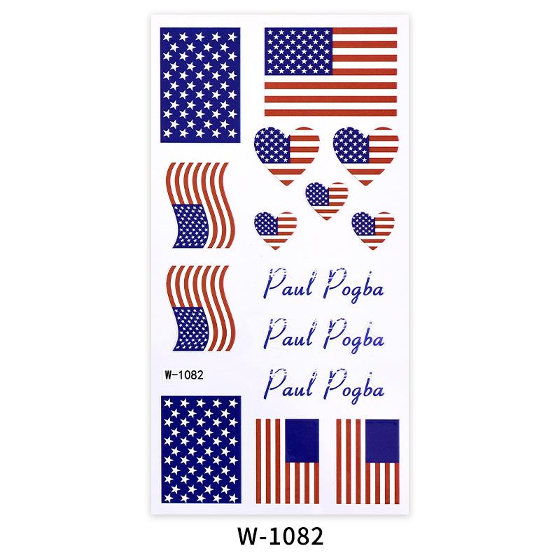 World Cup Holiday Tattoo Sticker Waterproof Children'S Cartoon Tattoo Sticker Direct Sticker Tattoo