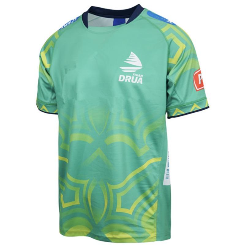 new FIJIAN DRUA rugby jersey Training suit t-shirt fiji rugby shirt L