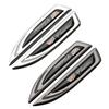2pcs Car Fender Side Emblem Trunk Metal Badge Stickers for Cadillac BLS CT4 CT5 CTS SLS SRX STS XT6 XTS Escalade Deville DTS