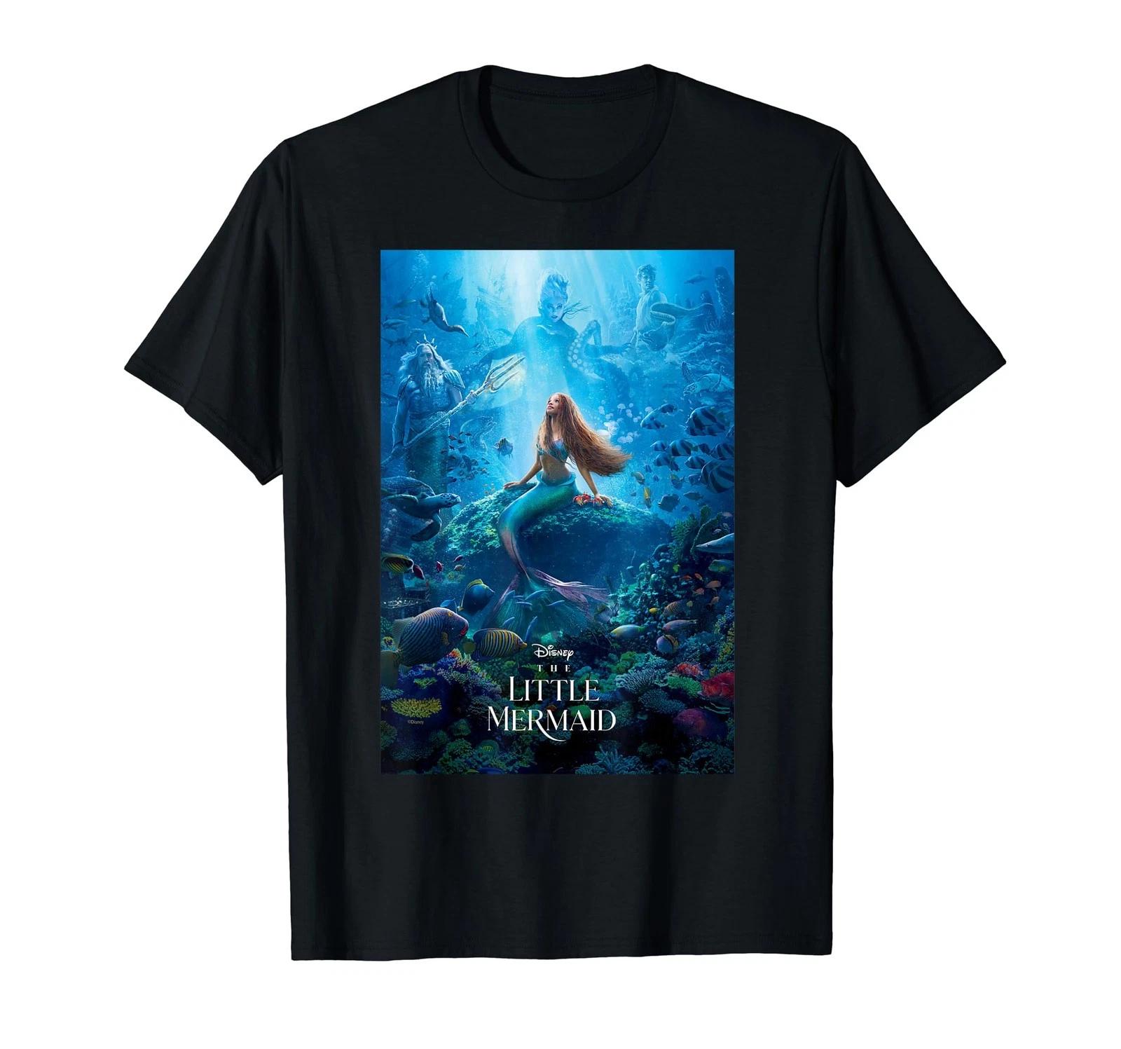 Disney The Little Mermaid Live-Action Poster Art T-Shirt_ L