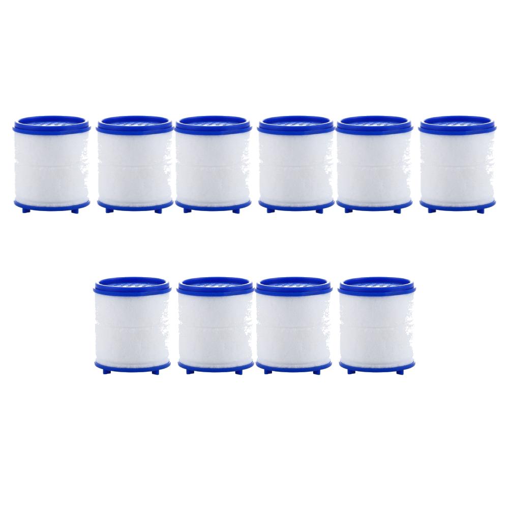 40-2PCS Faucet Water Filter Element Remove Chlorine Heavy Metals Filtered Shower Head Bath Filtration Purifier Soften Hard Water