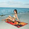 Manufacturers Do Set Double-sided Velvet Superfine Fiber Hemmed Beach Towel Quick-drying Swimming Summer Outdoor