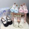 Sweet and Cute Rabbit Bow Lolita Shoes 2025 New Daily Versatile Design Mary Jane Princess Shoes