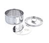 TreegoArt Steel Paneer Cheese Mould Maker Press, 350 ML Round Shaped Kitchen Tools- Pack Of 1