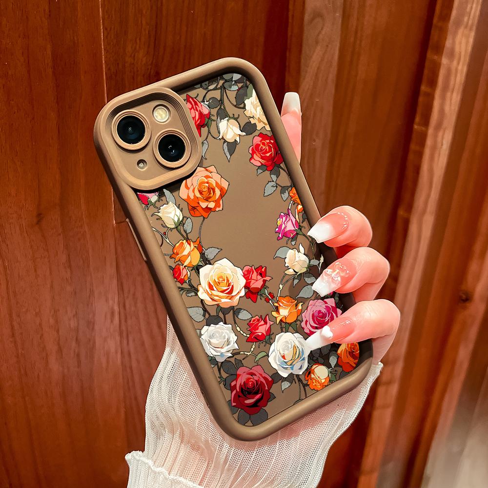 Soft Silicone Phone Casing Full Cover Camera Shockproof Protection Case for Huawei Honor Infinix Tecno iPhone Motorola Google