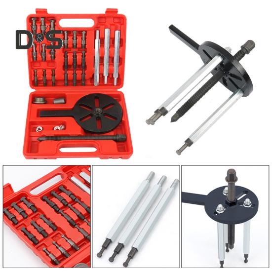 Internal Bearing Disassembly Puller Tool Set Rustproof Corrosion Resistant Automotive Bicycle Bearing Removal Tool Blind Hole Bearing Puller Set