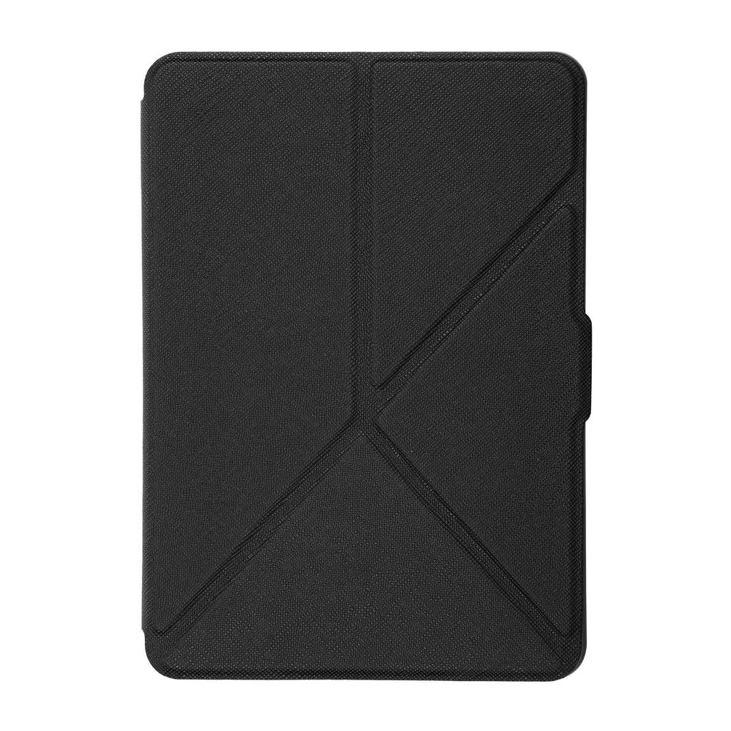 Protective Case Deformed Cross Pattern EBook Reader PU Leather Cover for Kindle Paperwhite1 2 3(Black )
