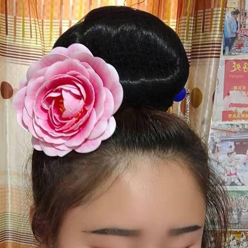 

Оптовая цена Мяо и Дун Аксессуары для выступлений Головной убор Шерсть Саженец Коррекция Легкий Удобный в носке Взрослый Детский Парик Готовый продукт Pink spend one