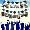 Personalized Congrats Grad Photo Banner Graduation Hanging Decor  Graduation Season Themed Party